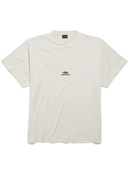 26SS 발렌시아가 3B 스포츠 아이콘 오버사이즈 티셔츠 850345 TTVK5 White