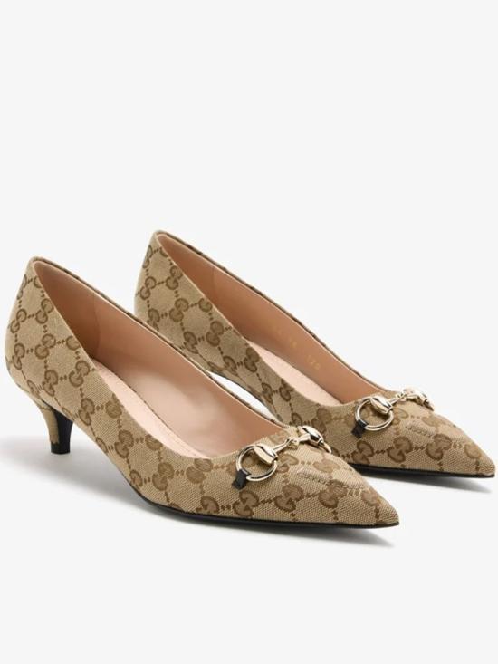 26SS 구찌 홀스빗 펌프스 853466 KY980 Neutrals - GUCCI