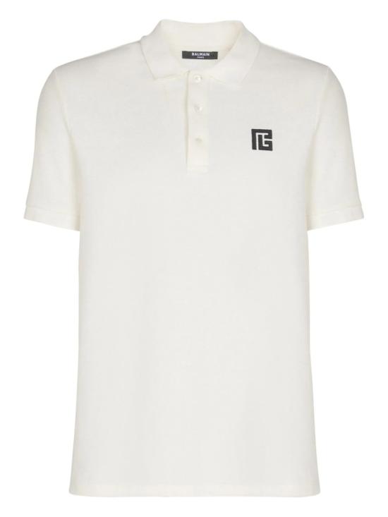 26SS 발망 폴로 티셔츠 GH1GB085 BC87 White