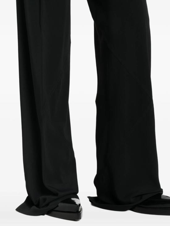 26SS 릭 오웬스 스트레이트 팬츠 RP01F6301 CC Black - RICK OWENS