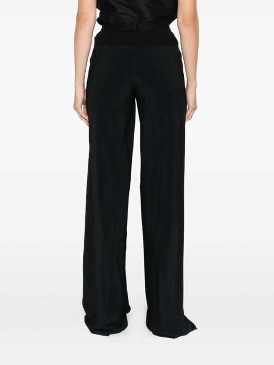 26SS 릭 오웬스 스트레이트 팬츠 RP01F6301 CC Black - RICK OWENS