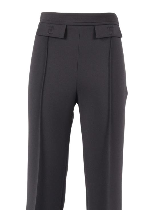 26SS 엘리자베타프랜치 스트레이트 팬츠 PA17161E2 Black - ELISABETTA FRANCHI
