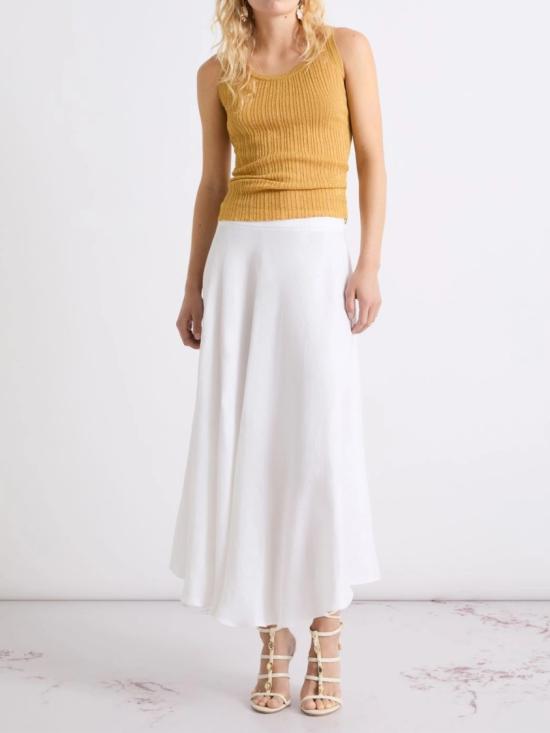 26SS 마렐라 미디 스커트 2613101022200 White - MARELLA