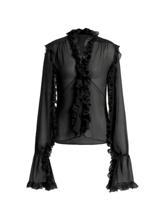 26SS 알베르타 페레티 블라우스 A0211 1617 Black