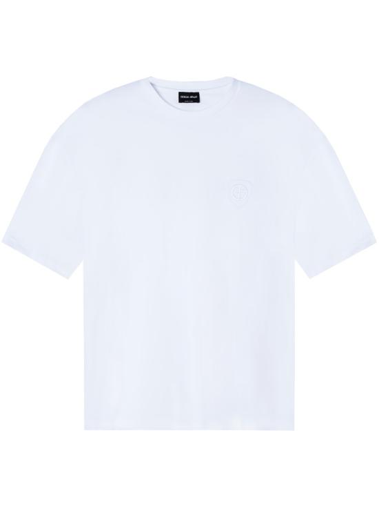 26SS 조르지오 아르마니 반팔 티셔츠 GM003351 TE10333 Purple