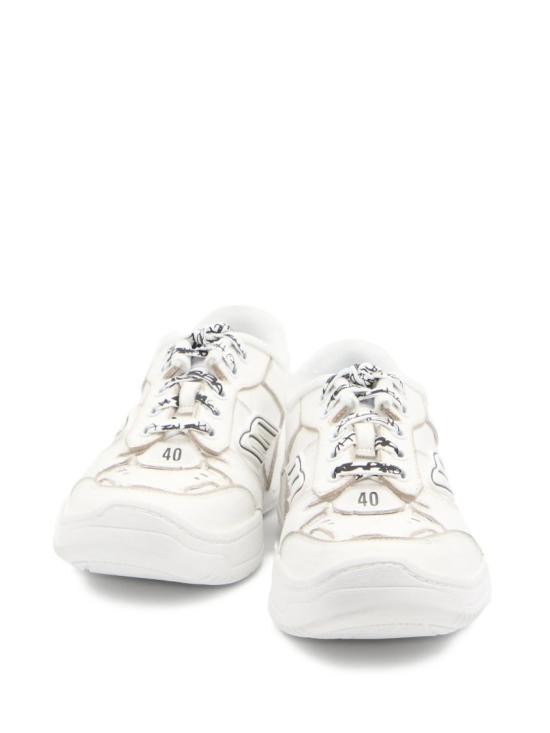  발렌시아가 햄튼스 미디움 원 아웃 스니커즈 841763 WCURS White - BALENCIAGA