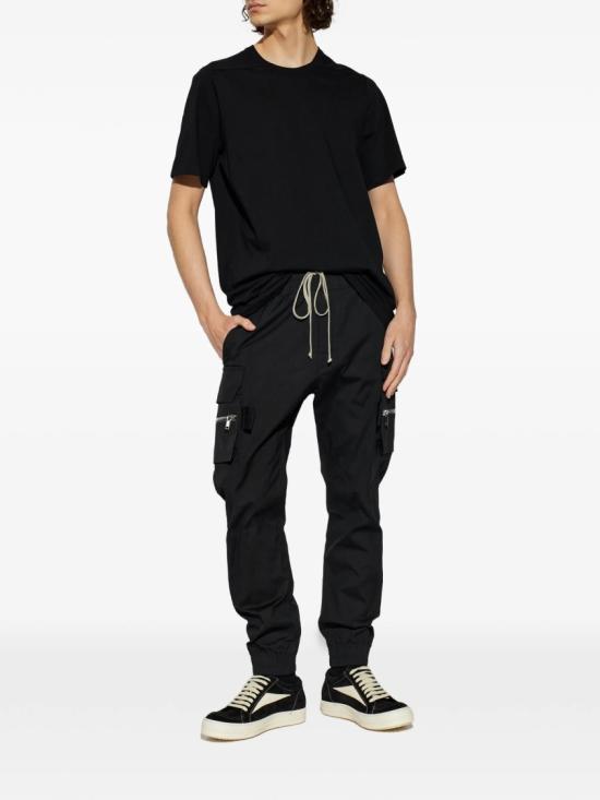 26SS 릭 오웬스 반팔 티셔츠 RU01F2264 JA Black - RICK OWENS