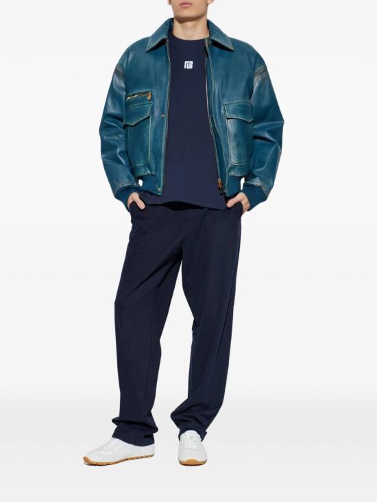 26SS 발망 반팔 티셔츠 GH1EG000 BC87 Black - BALMAIN