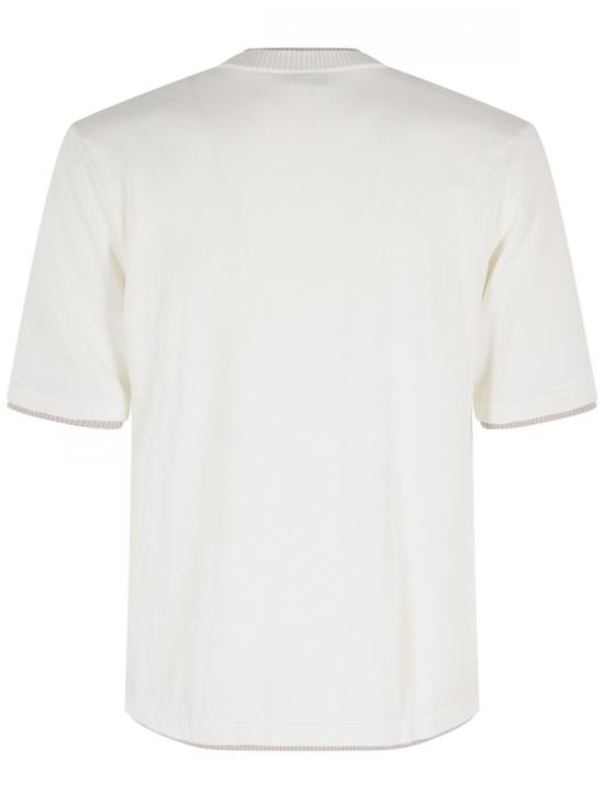 26SS 일레븐티 반팔 티셔츠 M76MAGM31 MAG0M015 White - ELEVENTY