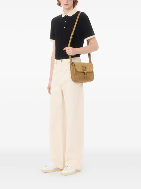 26SS 발렌티노 가라바니 폴로 티셔츠 8V0MH01KBGT Black - VALENTINO GARAVANI