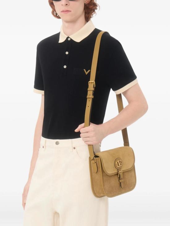 26SS 발렌티노 가라바니 폴로 티셔츠 8V0MH01KBGT Black - VALENTINO GARAVANI