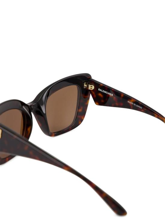 26SS 발렌시아가 선글라스 870564 T0039 Brown - BALENCIAGA