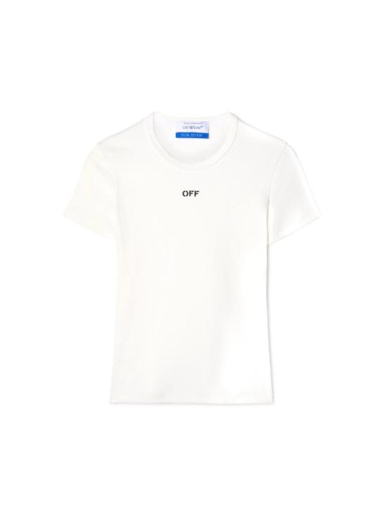 26SS 오프화이트 반팔 티셔츠 2AA065C99JER005 White