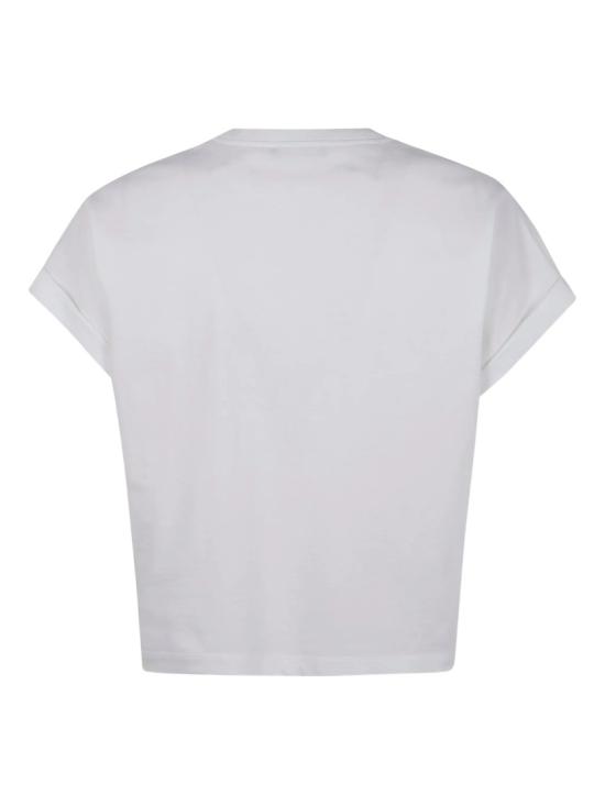 26SS 발망 반팔 티셔츠 GF1EE005 BD40 White - BALMAIN