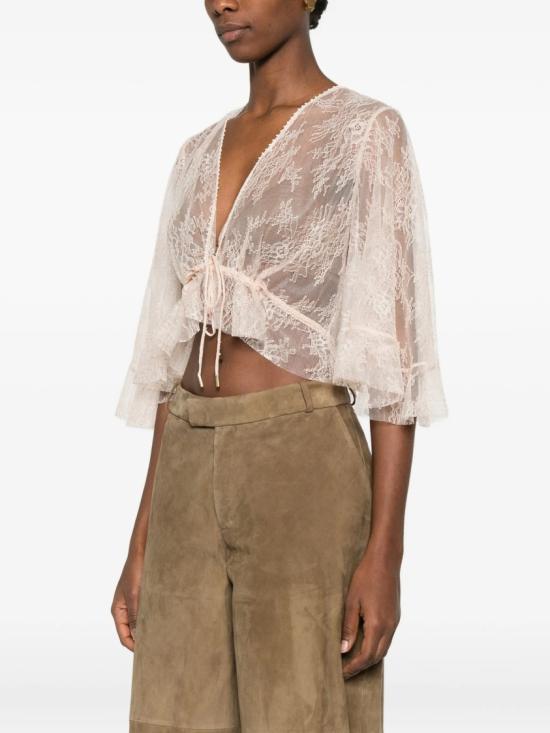 26SS 알베르타 페레티 블라우스 A0233 1648 Neutrals - ALBERTA FERRETTI
