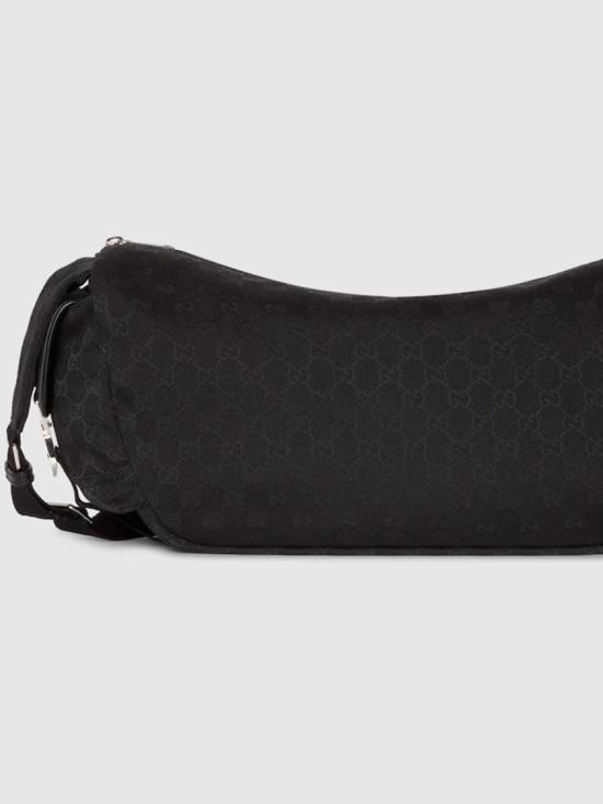 26SS 구찌 GG 캔버스 라지 크로스백 854746 FAE8V Black - GUCCI
