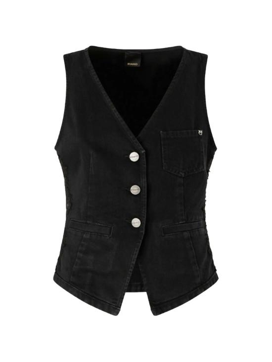 26SS 핑코 베스트 106424 A33V Black