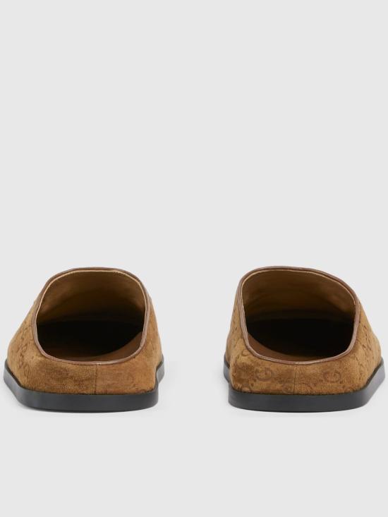 26SS 구찌 뮬 홀스빗 855409 AAF53 Brown - GUCCI