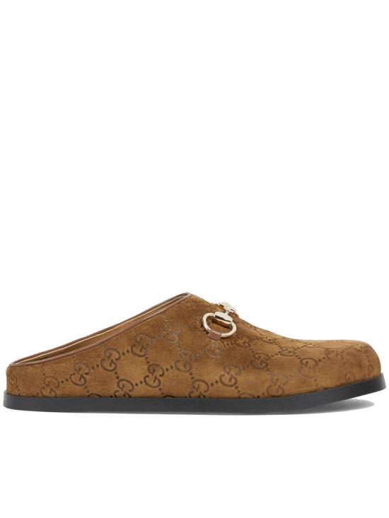 26SS 구찌 뮬 홀스빗 855409 AAF53 Brown