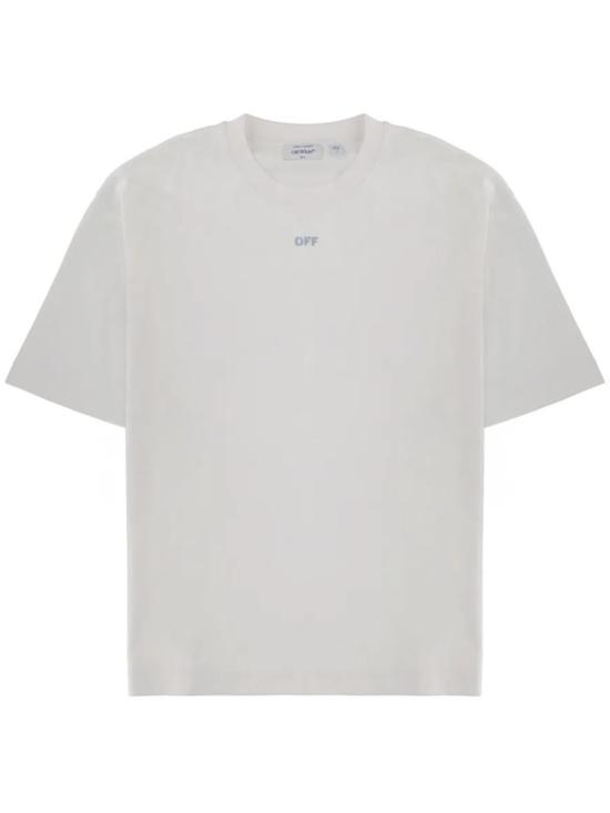26SS 오프화이트 반팔 티셔츠 44MAA120S26J00Y100 White