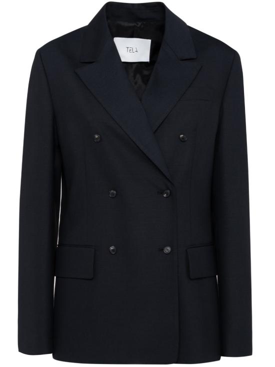 26SS 텔라 수트 자켓 060132 010545 Black
