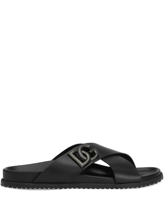26SS 돌체앤가바나 뮬/슬리퍼 A80525 A9Q67 Black