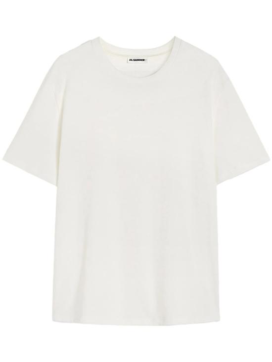26SS 질샌더 반팔 티셔츠 J47GC0153 J20103 White