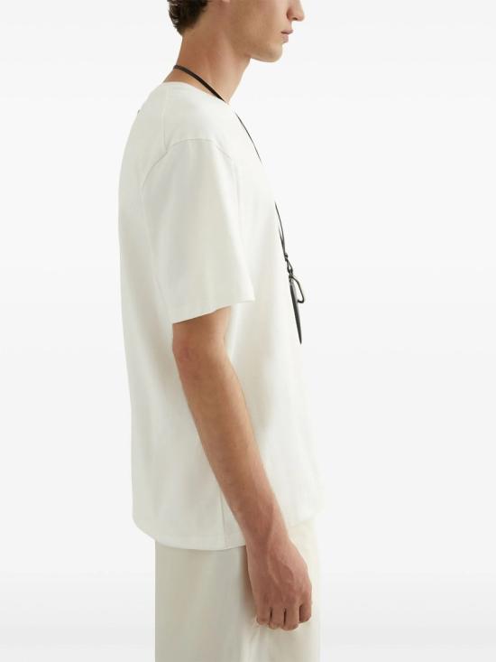 26SS 질샌더 반팔 티셔츠 J47GC0153 J20103 White - JIL SANDER