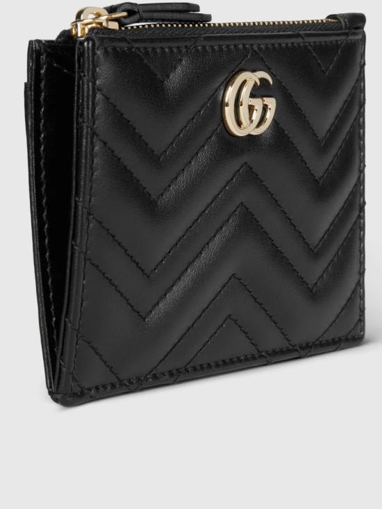 26SS 구찌 GG 마몽 키 케이스 837747 AAET8 Black - GUCCI
