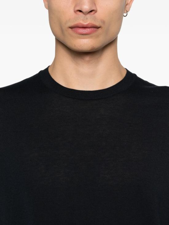 26SS 자노네 스웨터 810234 ZQ307 Black - ZANONE
