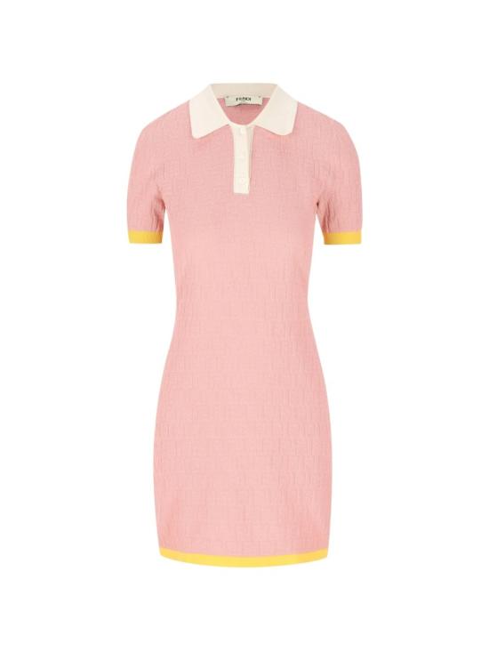26SS 펜디 미디 원피스 FZDE35 AW4S Pink