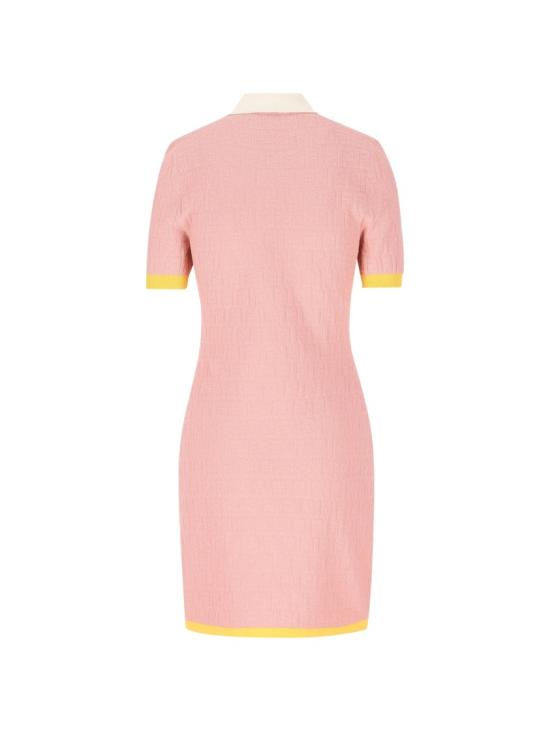 26SS 펜디 미디 원피스 FZDE35 AW4S Pink - FENDI