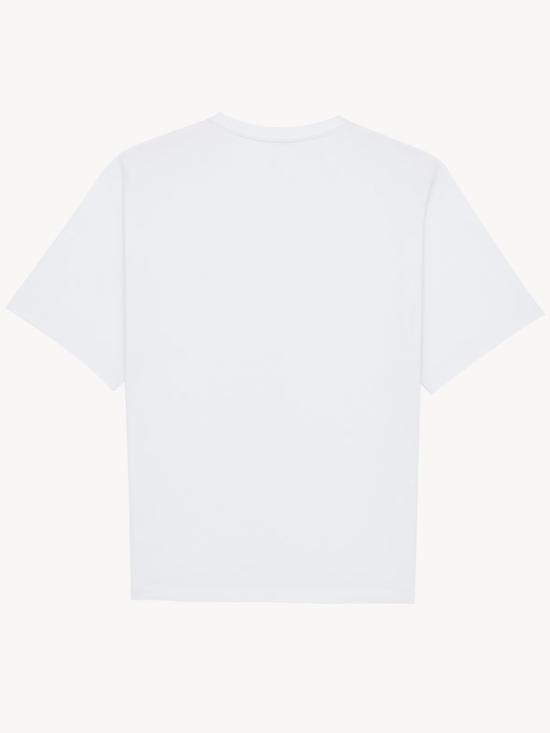26SS 생로랑 반팔 티셔츠 862769 Y38AK White - SAINT LAURENT