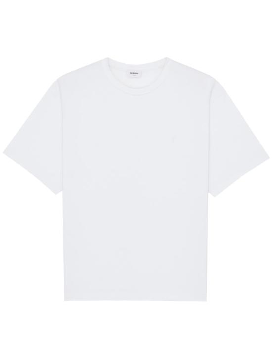 26SS 생로랑 반팔 티셔츠 862769 Y38AK White