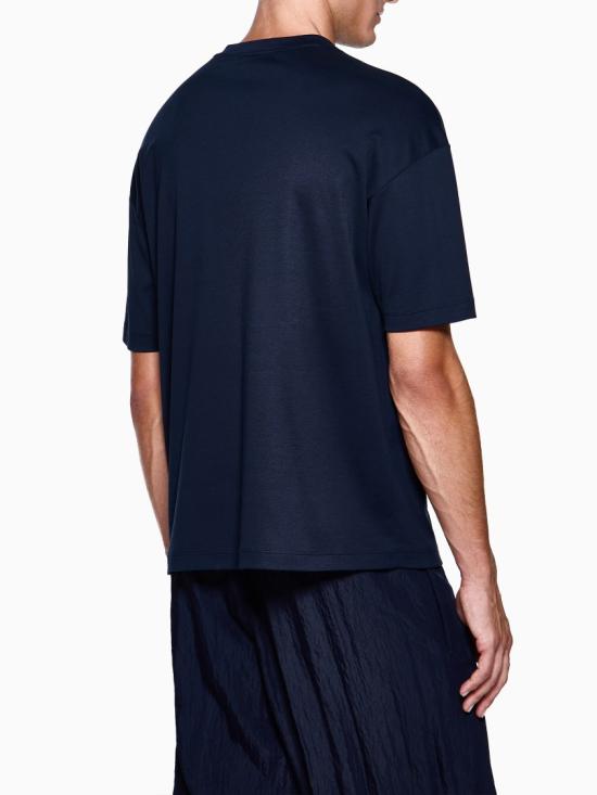 26SS 조르지오 아르마니 반팔 티셔츠 GM003351 TE10333 Black - GIORGIO ARMANI