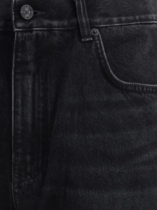 26SS 발망 데님 팬츠 GH1ML135 DG13 Black - BALMAIN