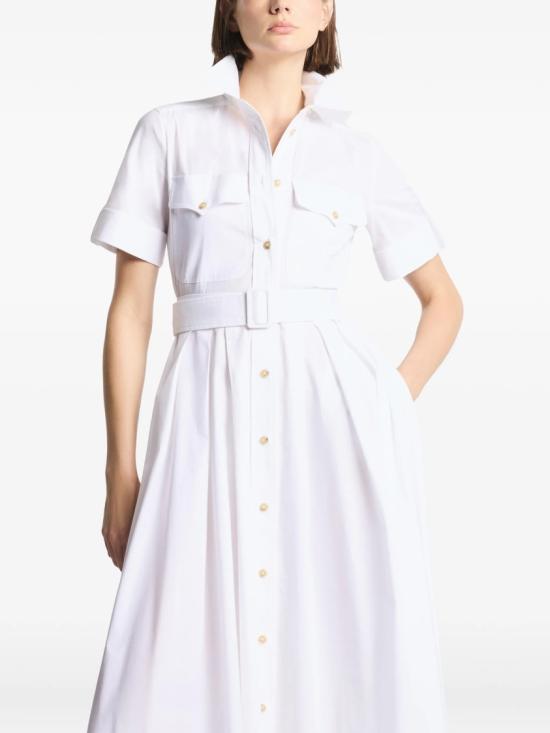 26SS 페이 미디 원피스 N8WE352603S ZDH White - FAY