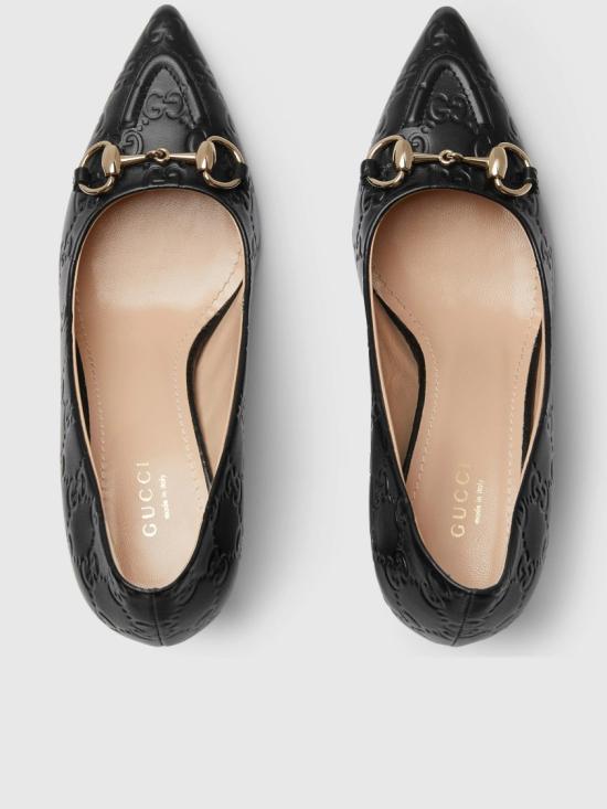 26SS 구찌 홀스빗 펌프스 853318 AAD4U Black - GUCCI