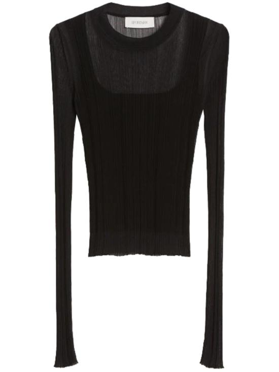 26SS 스포트막스 스웨터 2612361071600 Black