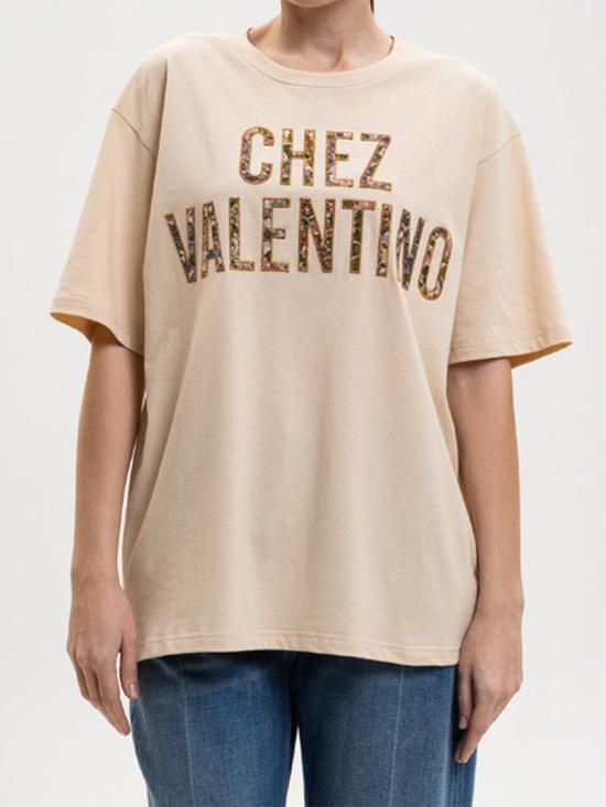 26SS 발렌티노 가라바니 반팔 티셔츠 8B3MG26AA5J Neutrals - VALENTINO GARAVANI