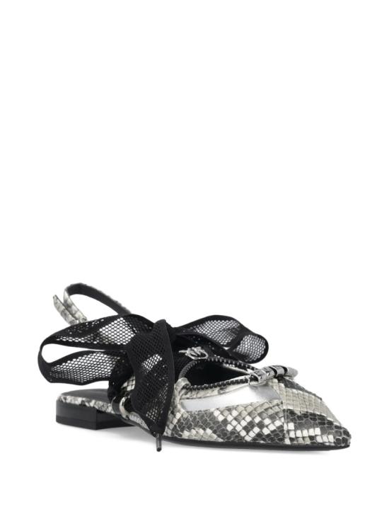 26SS 핑코 플랫 슈즈 SD0547 P042 Grey - PINKO