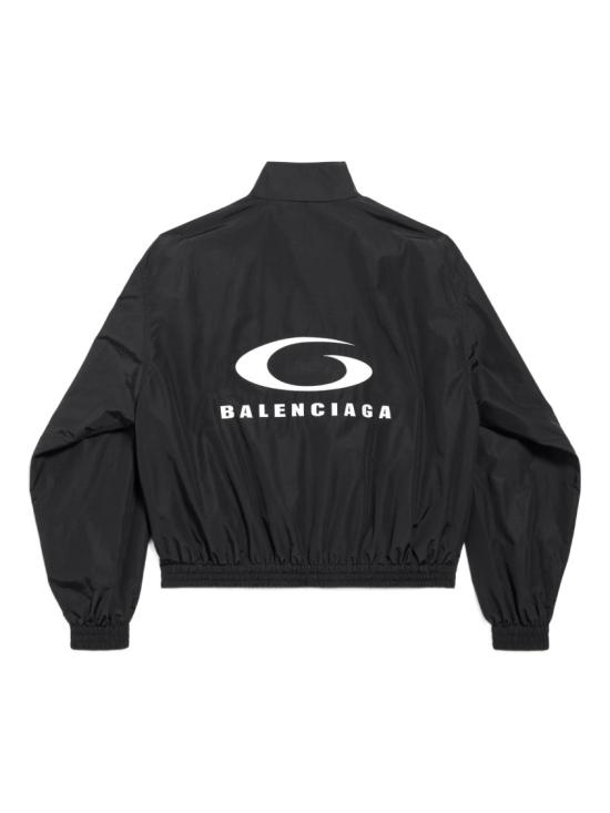 26SS 발렌시아가 루프 스포츠 트랙 수트 재킷 857683 TPQ38 Black - BALENCIAGA