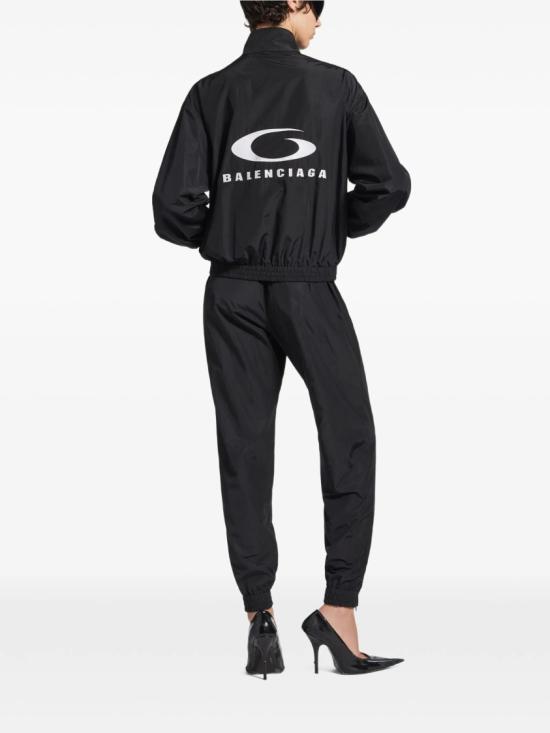26SS 발렌시아가 루프 스포츠 트랙 수트 재킷 857683 TPQ38 Black - BALENCIAGA