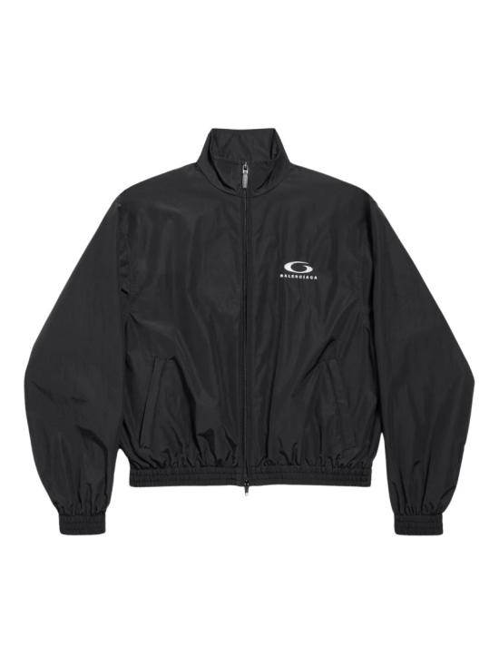 26SS 발렌시아가 루프 스포츠 트랙 수트 재킷 857683 TPQ38 Black
