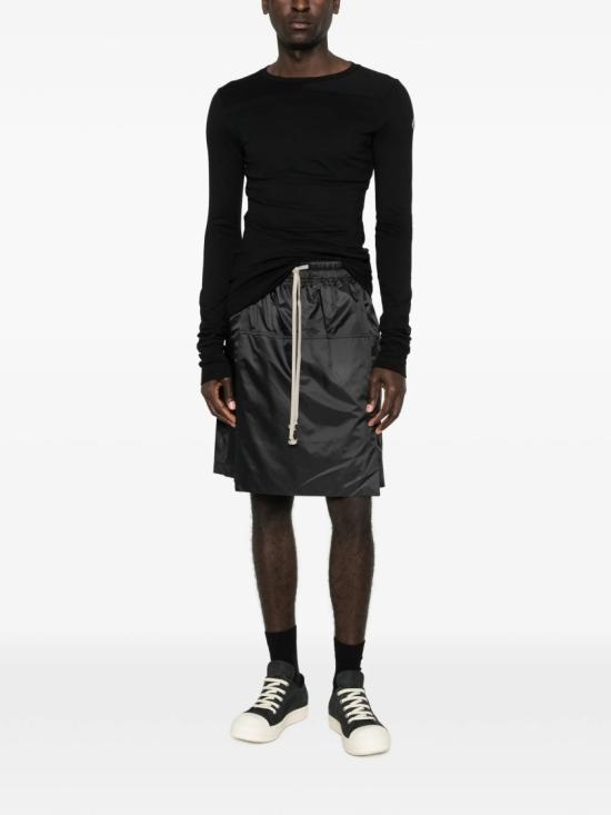 26SS 릭오웬스 몽클레어 스웨터 MU01F8D01 89AHD Black - RICK OWENS MONCLER