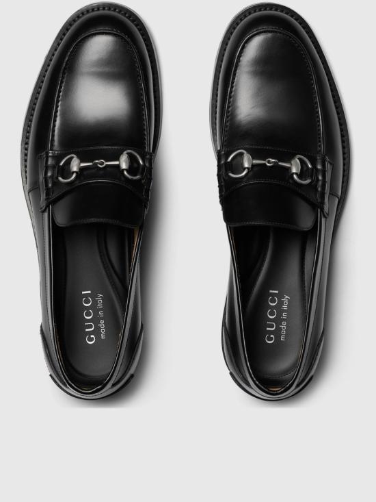 26SS 구찌 홀스빗 로퍼 851398 AAFAR Black - GUCCI