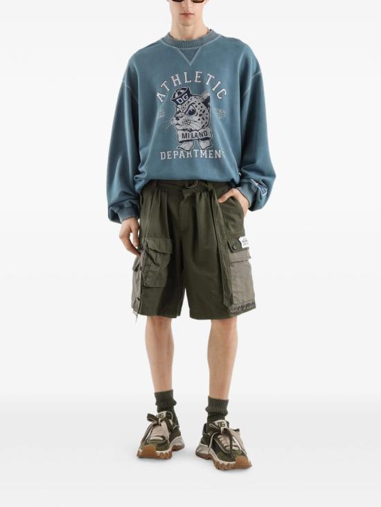 26SS 돌체앤가바나 긴팔 티셔츠 G9BZKT G7POU Blue - DOLCE & GABBANA