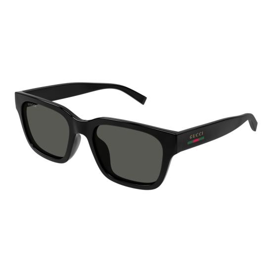 25FW 구찌 선글라스 블랙 GG1857S 직사각형 로고 - GUCCI