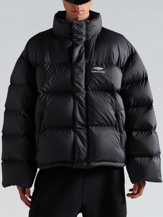26SS 발렌시아가 패딩 857737 TPO39 Black - BALENCIAGA