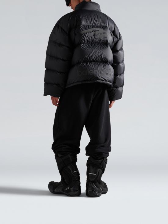 26SS 발렌시아가 패딩 857737 TPO39 Black - BALENCIAGA